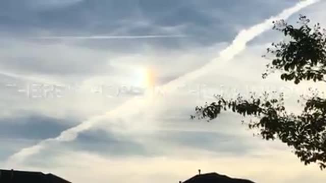 A sign of hope in there rainbow