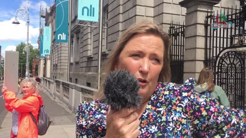 HTL Leinster House - A message from Fiona Foley