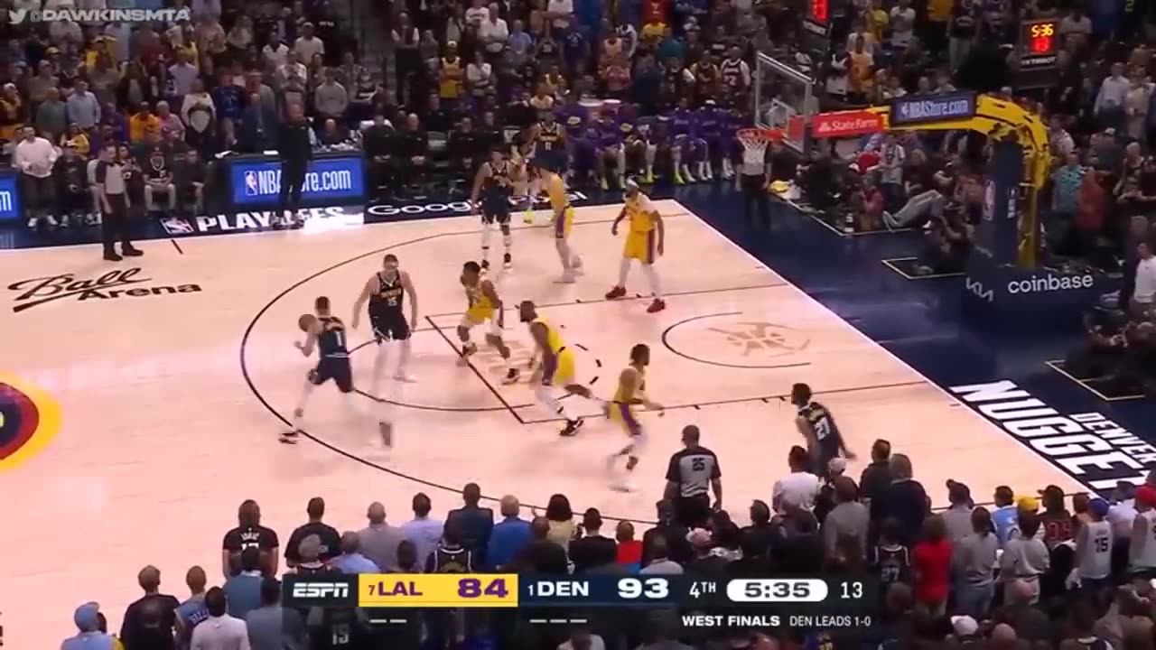 Game 2 Lakers vs Nuggets highlights