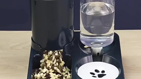 2-in-1 Automatic Pet Feeder and Waterer