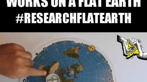 Circumnavigation on a flat earth