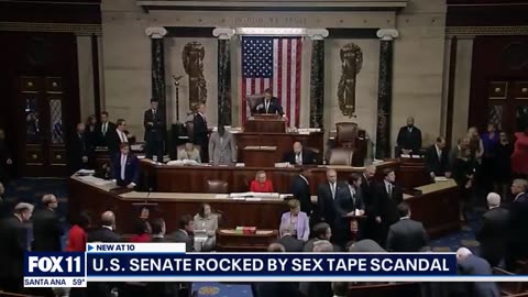 U.S. Senate rocked by sex tape scandal !