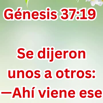 "La Conspiración Contra José" Génesis 37:19#shorts #youtube #yt #shortsvideo #youtubeshorts #ytviral