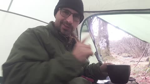Coffee in a tent 6