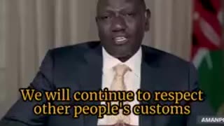 Kenya President: Homosexuality against Kenya law but they are respectful and fair