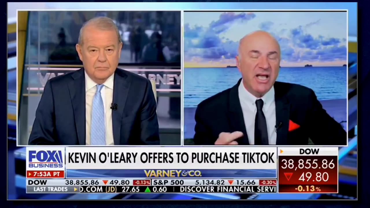 ⛈️RUMBLE🌪️vs.⏲️TIK💣TOK💥 ~ Kevin O'Leary 🦈