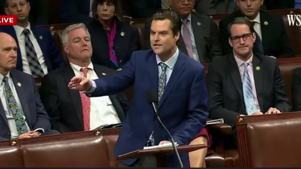 Matt Gaetz Takes No Prisoners As He Slams Established Politicians
