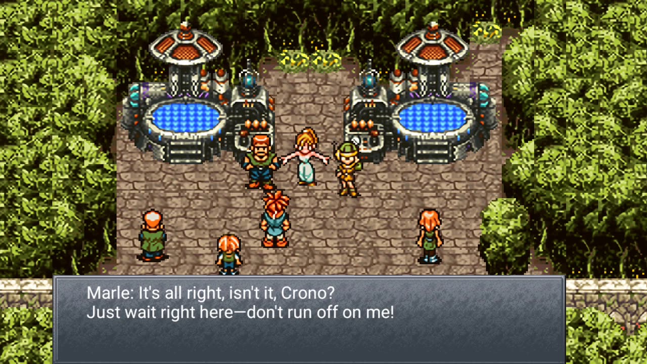 Beginning of chrono trigger