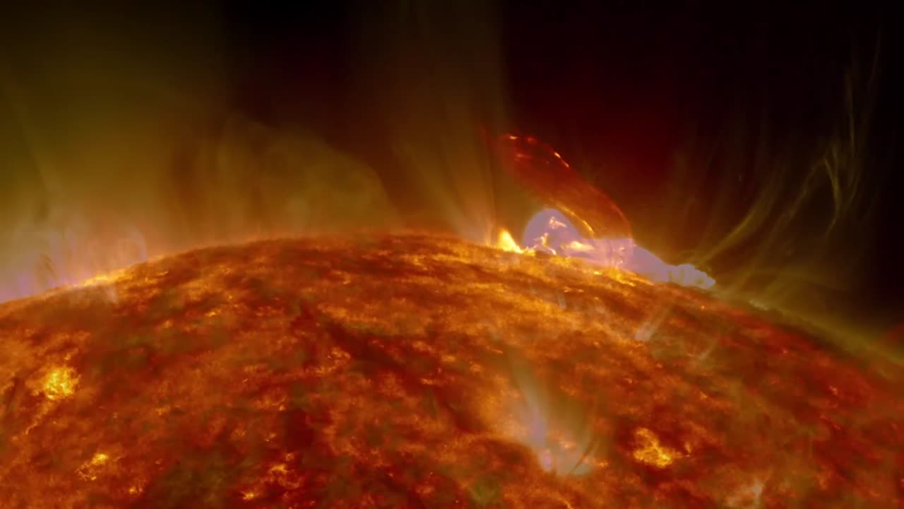 NASA - Arching Eruption | NASA VIDEOS | Universe7868