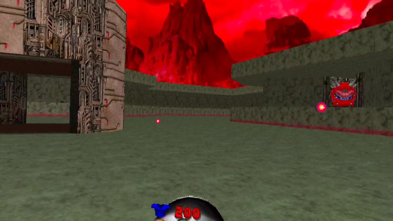 VR Doom - E3M8 Dis - QuestZDoom