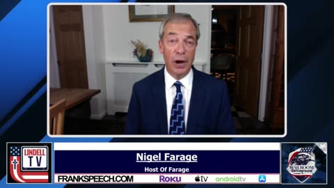 Farage: Bank Account Closed Because 'Political Views Do Not Align with Banks Values & Purpose'