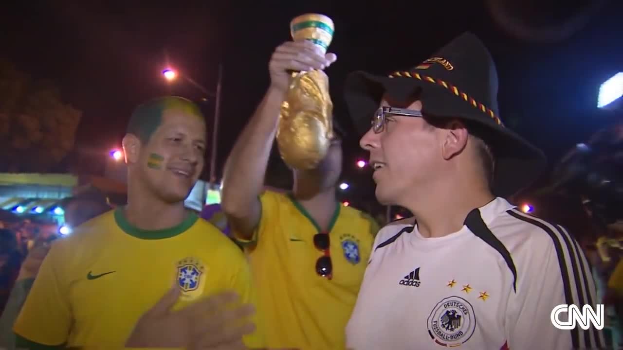 Brazil fan: '7-1 is unbelievable!'