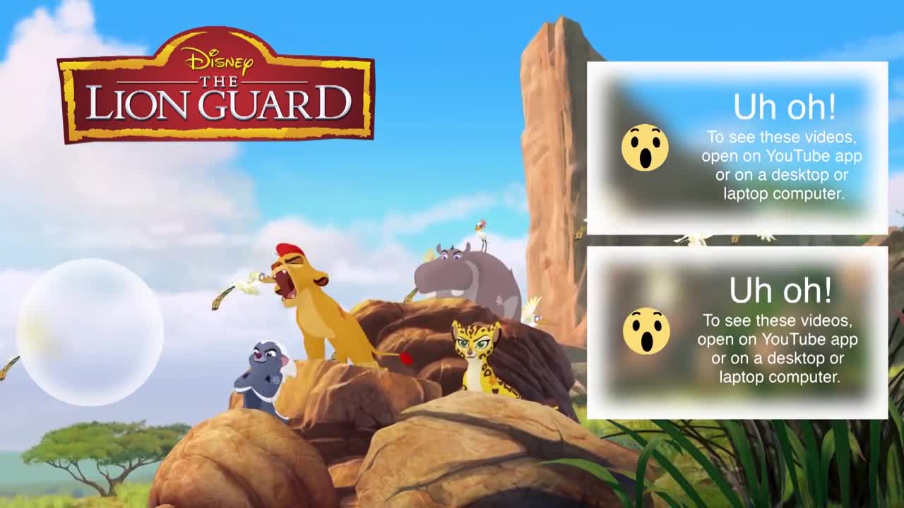 The Lion Guard _ The Crocodiles! 🐊_ Disney Junior UK