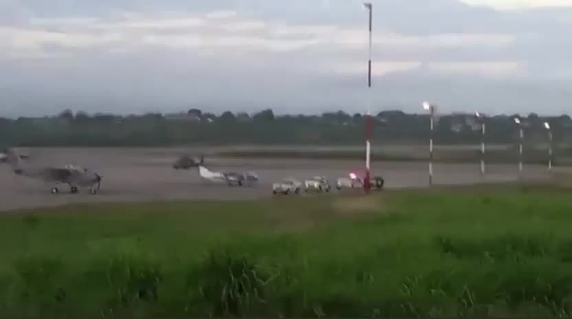 Explosión en Aeropuerto de Cúcuta