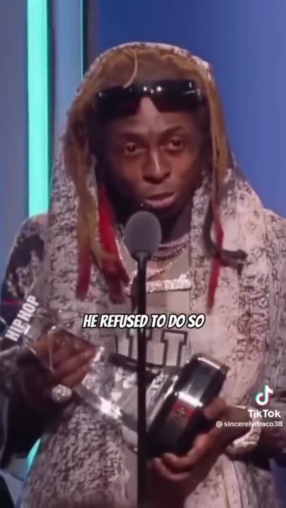 RAPPER LIL WAYNE TALKS ABOUT THE OFFICER WHO SAVED HIS LIFE WHEN HE WAS A CHILD