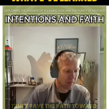 Intentions and Faith: Crafting the Path to Spiritual Fulfillment