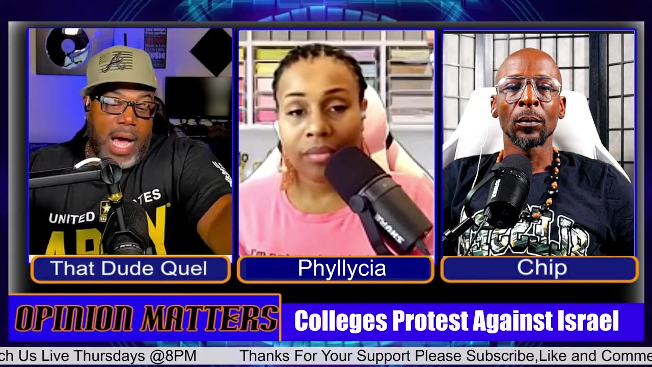 Colleges Protest l (Opinion Matters)