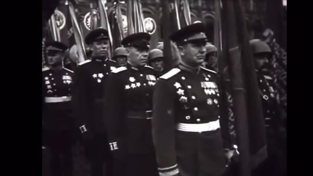 WW2 - Russian Victory Day after Defeating Nazi Germany