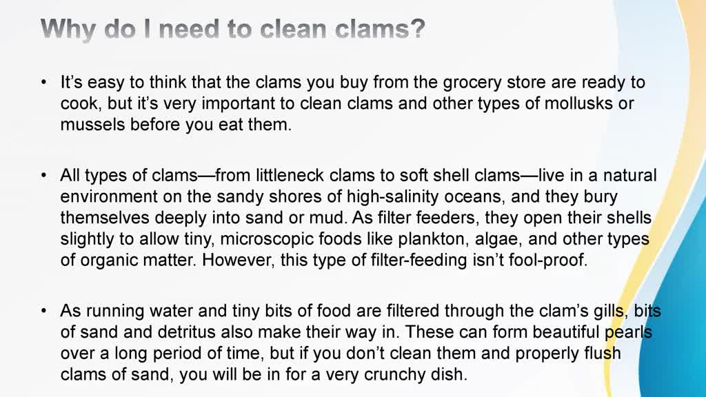 How to Clean Clams like the Professionals