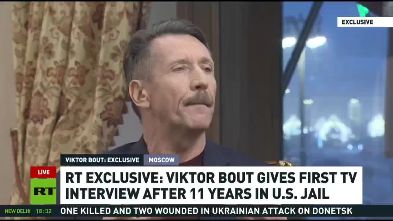 Viktor Bout gives his first interview after the prisoner exchange