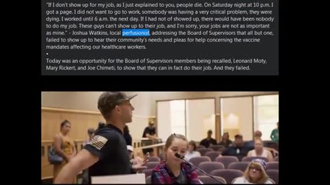 CARDIOVASCULAR PERFUSIONIST WON'T TAKE THE VAXX, TELLS BOARD IF HE DOESN'T WORK, PEOPLE DIE!