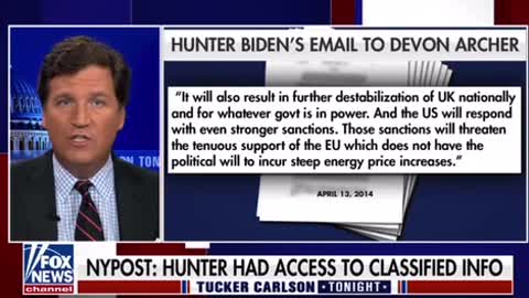 Hunter Biden: Emails Show He Sent Classified Documents to a Ukrainian Business Partner & Advised Him to “Get a BURNER PHONE!”