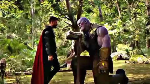 Thor vs Thanos wait for end 🔥 #short #tranding