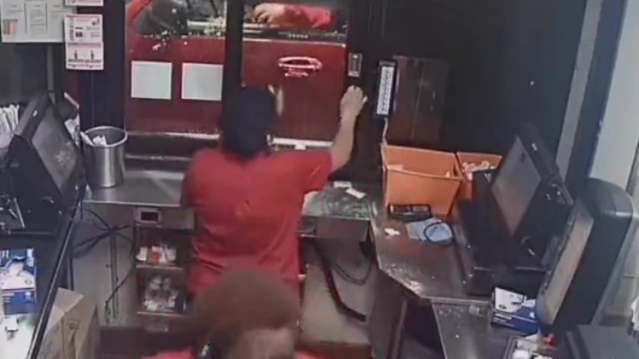 Jack-in-the-box employee shoots at customers