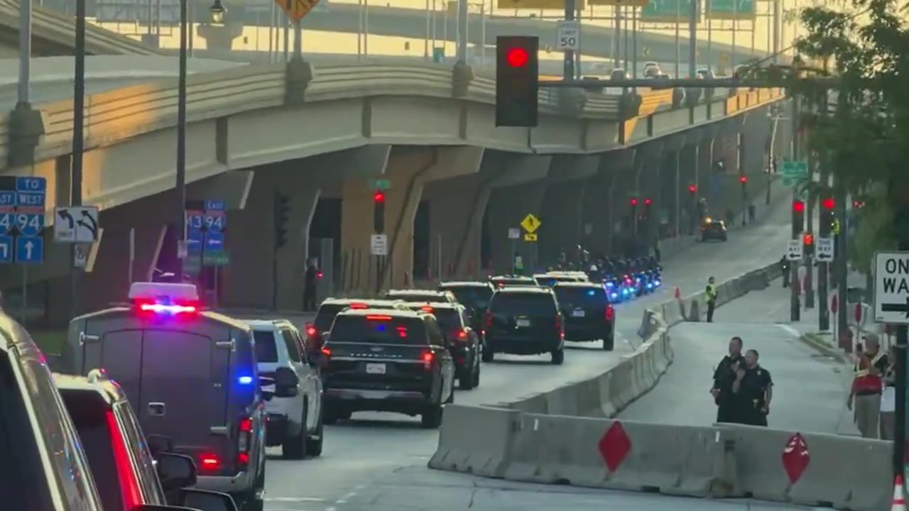 President @realDonaldTrump en route to Day 2 of the RNC Convention 🇺🇸