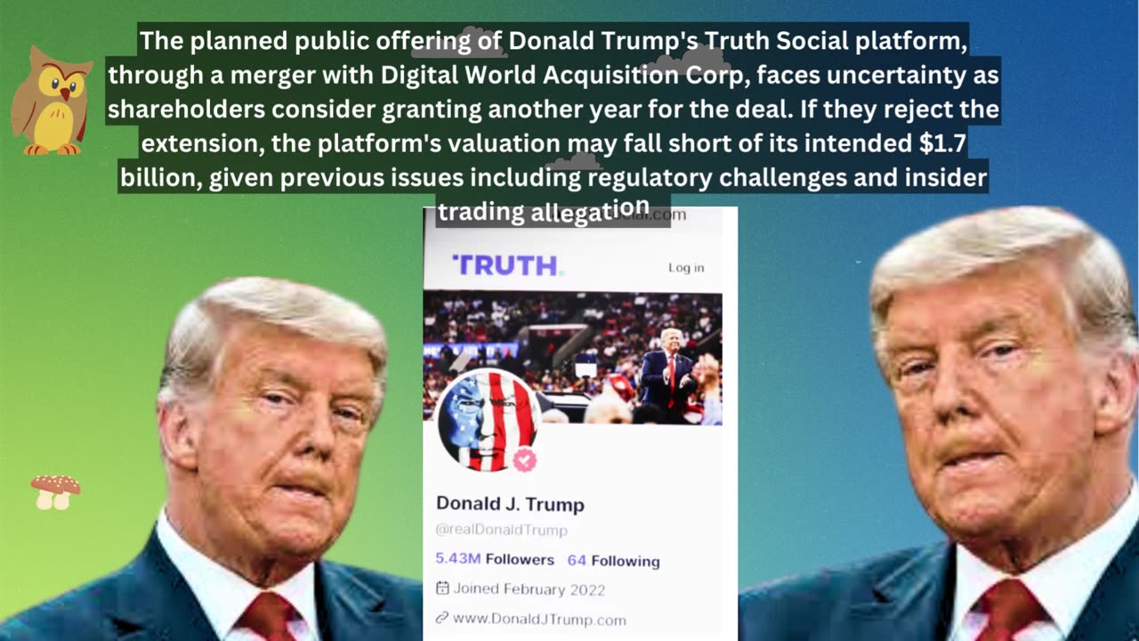 Trump’s Truth Social platform faces uncertain future as key test looms