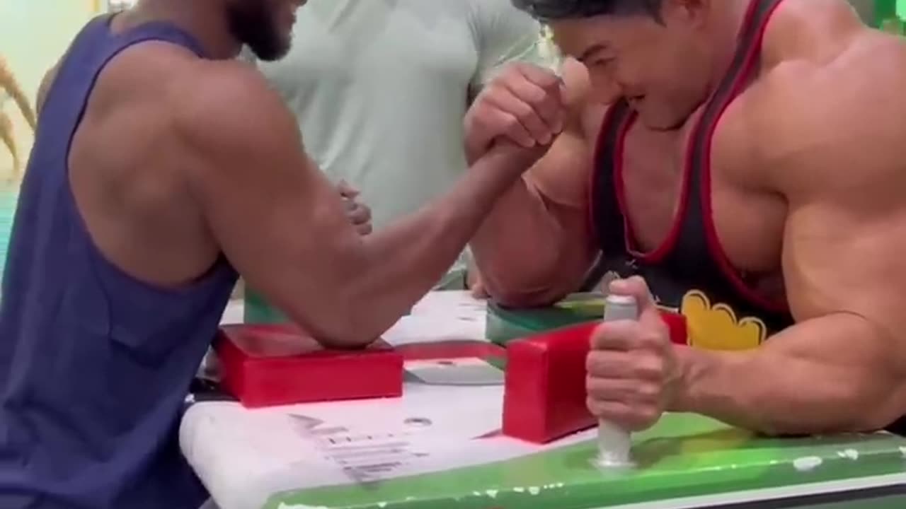 ARMWRESTLING TRANSFORMATION FT AKIMBO & CHUL SOON