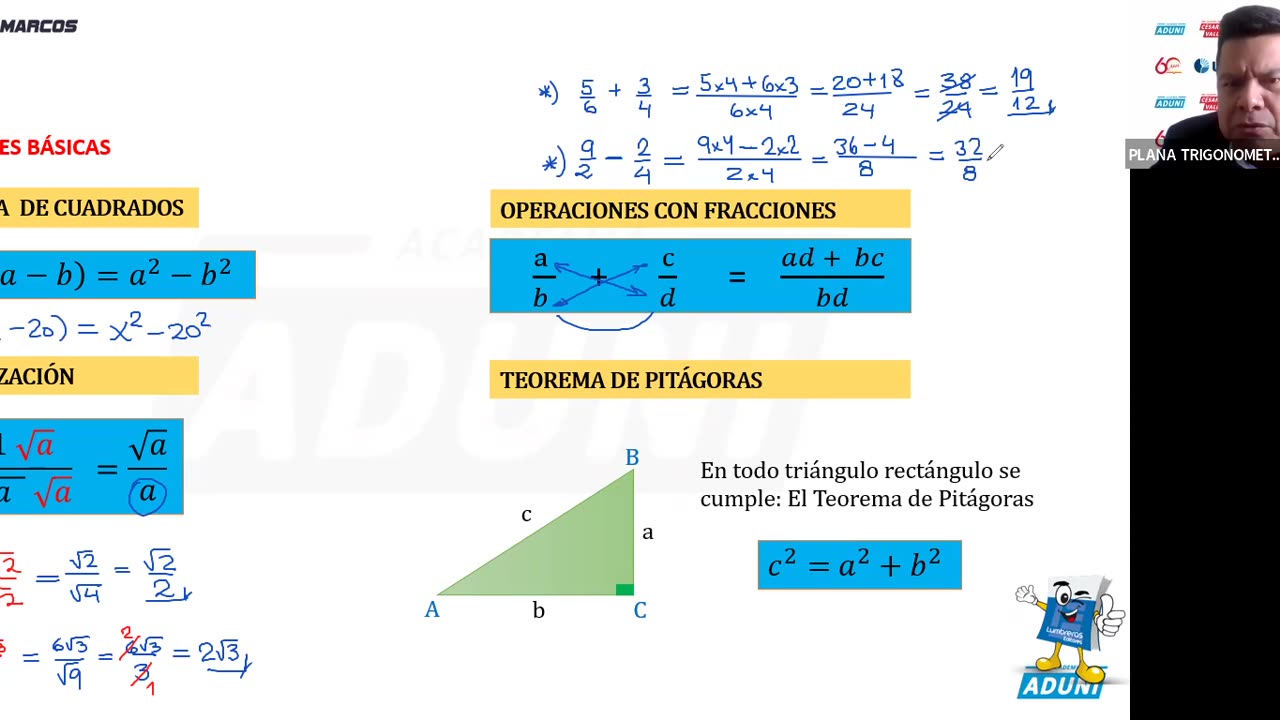 ANUAL ADUNI 2023 | REFORZAMIENTO 01 | TRIGONOMETRÍA TEORÍA