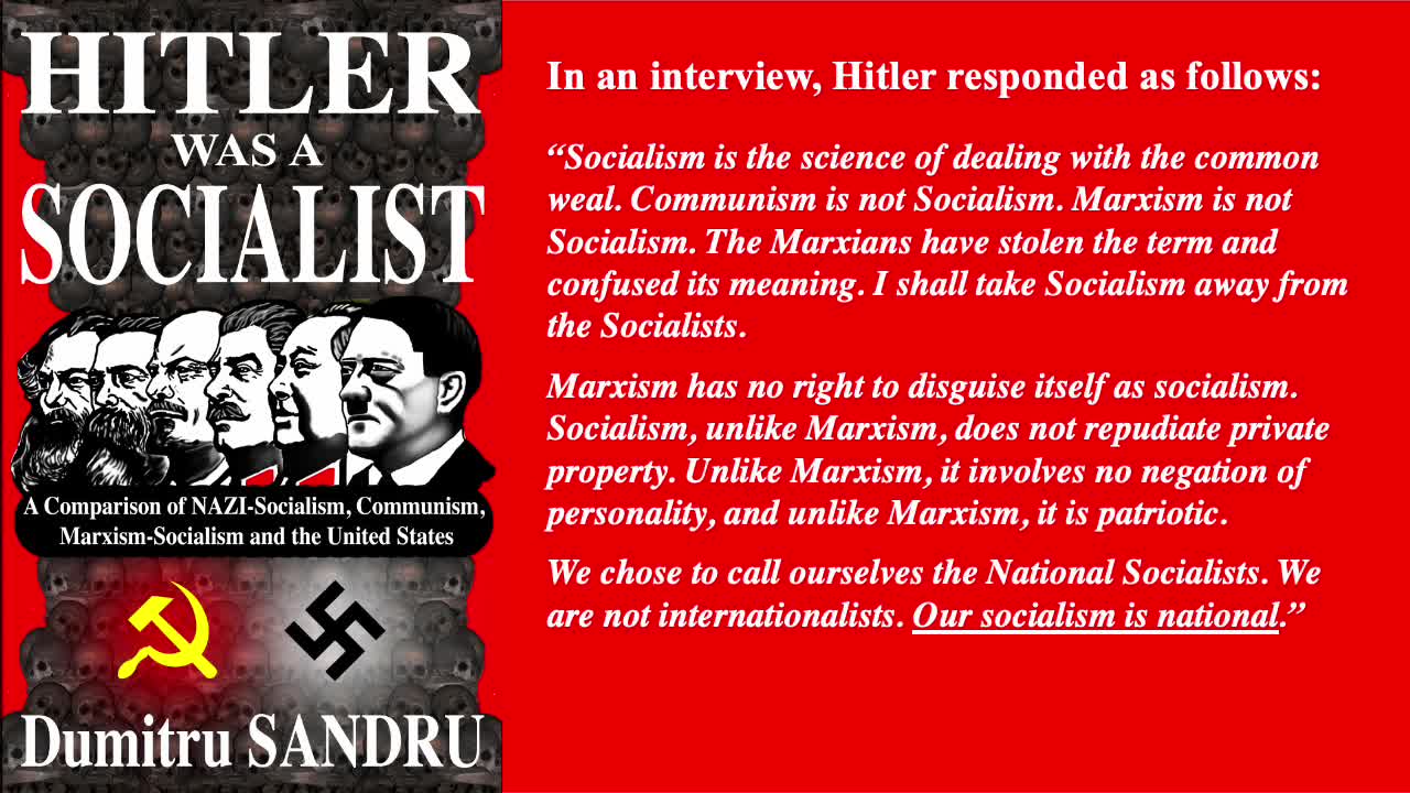 Hitler was a Socialist