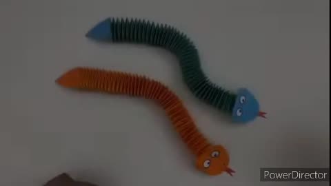 How To Make Easy Paper SNAKE For Kids _kids craft_art $crAft _ Paper Craft Easy_craft ideas for kids