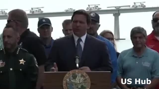 Ron DeSantis Responds To Biden's Comments During Visit To Florida