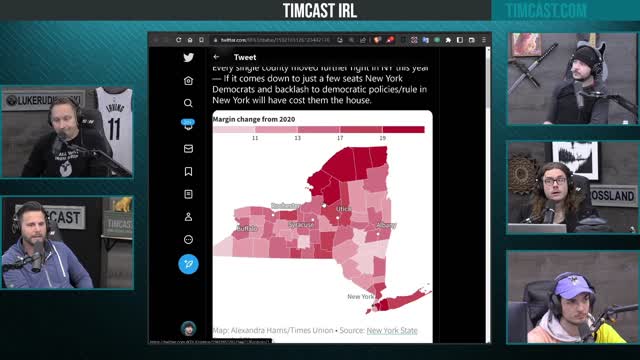 Timcast & Dave Rubin Discuss New York State Moving To The Right