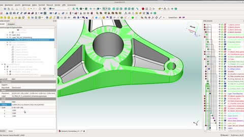 Freecad 0.19 Formenbau Beispiel Teil 2