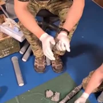 Ukrainian unit building homemade kamikaze drones armed with a homemade explosive device