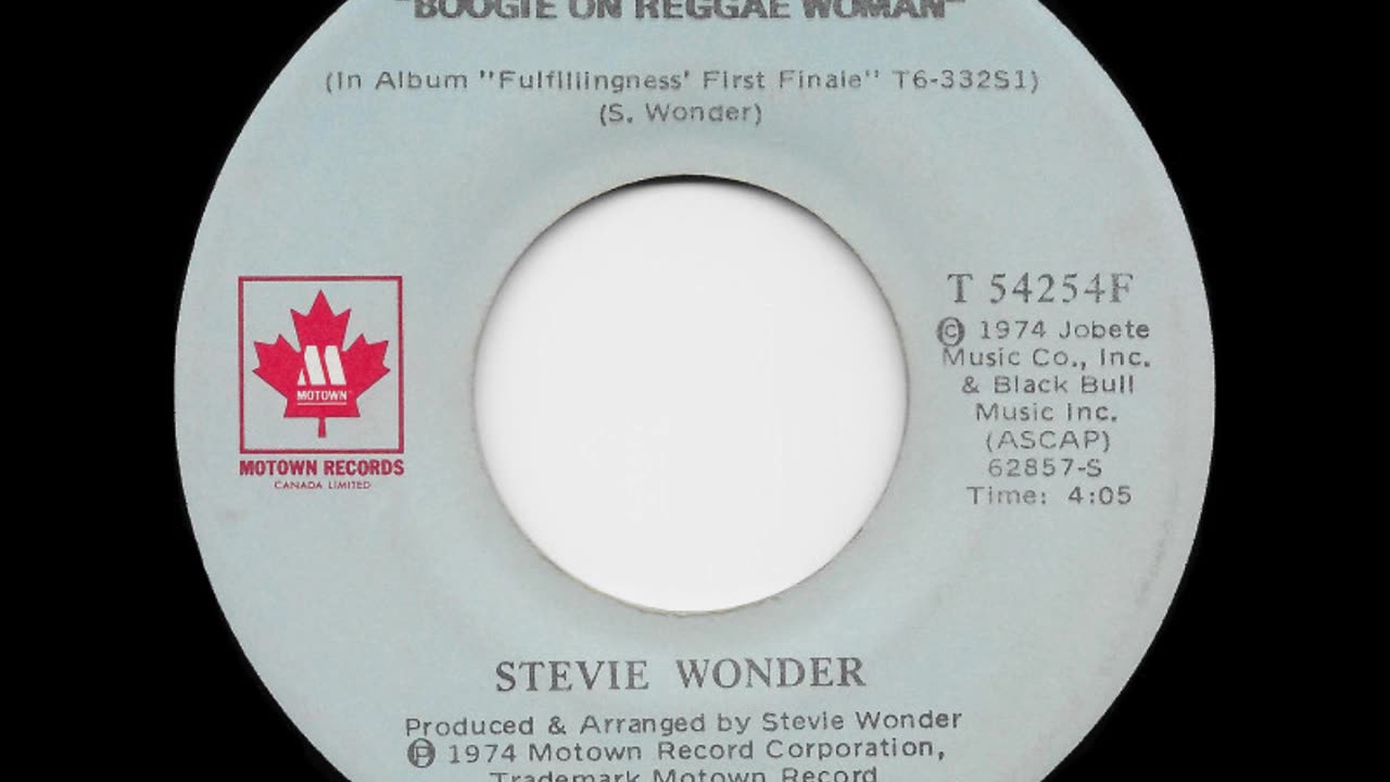 Boogie On Reggae Woman