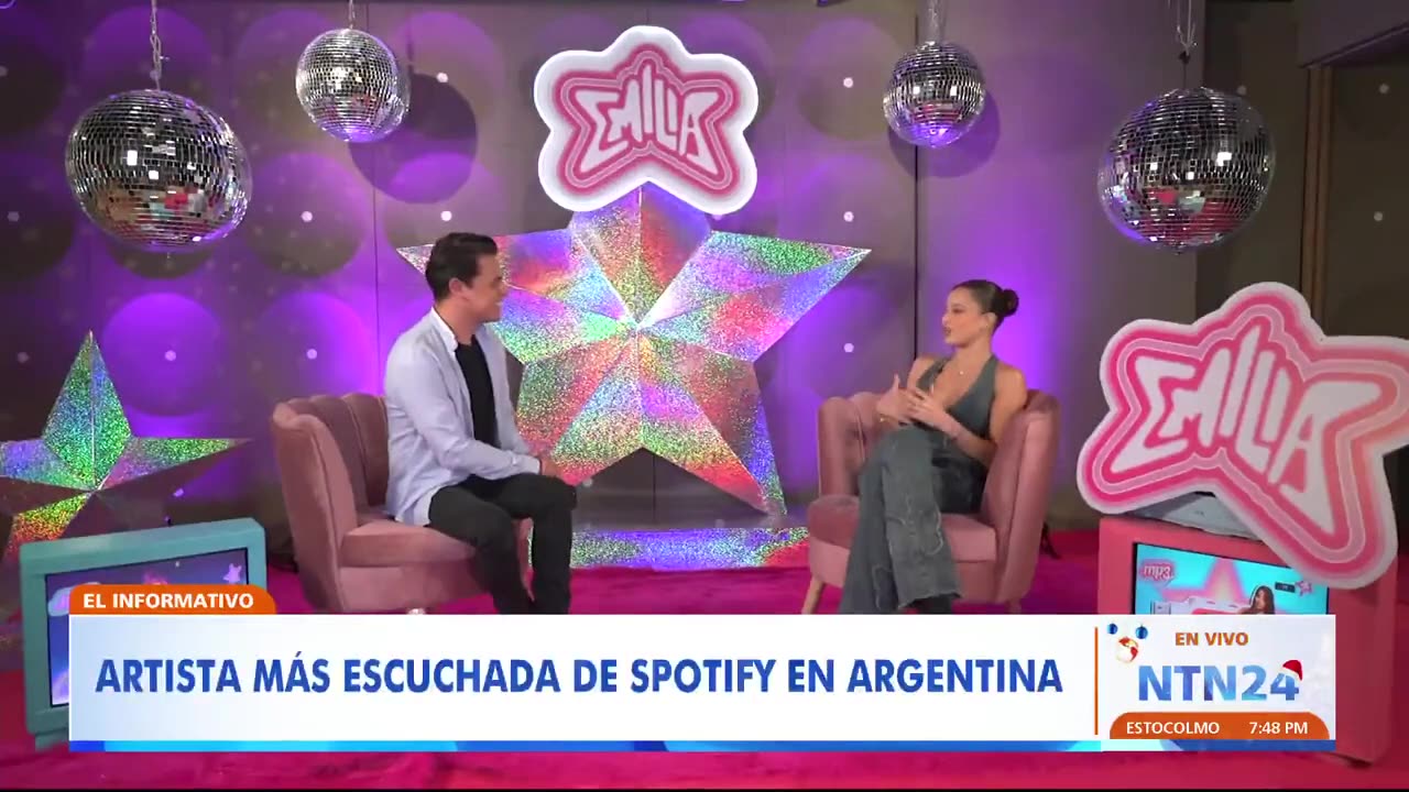 “Crecí escuchando a Shakira”: la artista más escuchada en Argentina en Spotify habla en NTN24