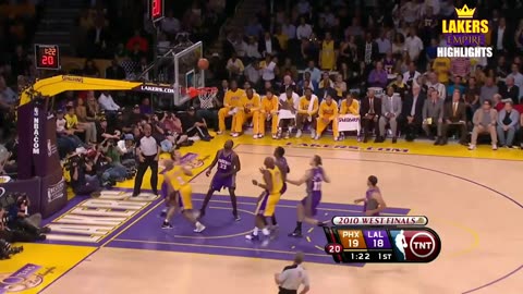 Throwback: 2010 Lakers Team Highlights vs Suns | WCF Game 5 | Artest Game Winner!