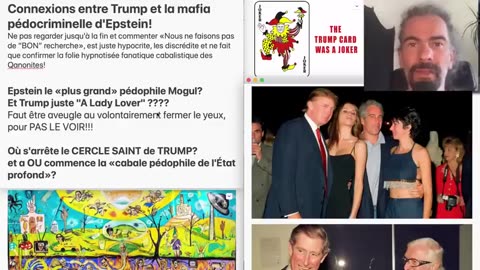 Connexions entre Trump et la Mafia Pédocriminelle d'Epstein!