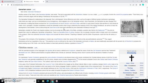 Bible Canon , original story is way different than you know.