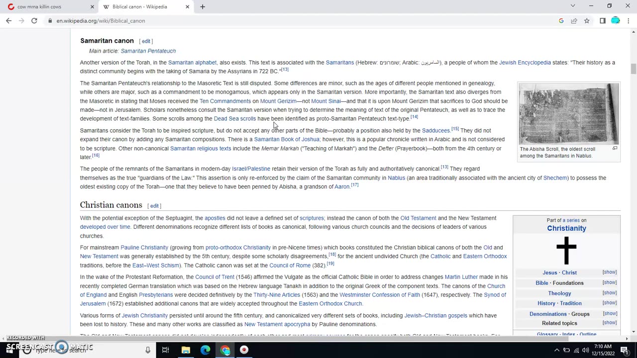Bible Canon , original story is way different than you know.