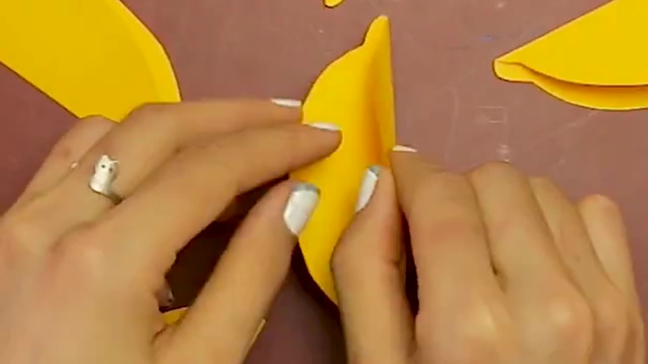 Make lemon with paper so easy
