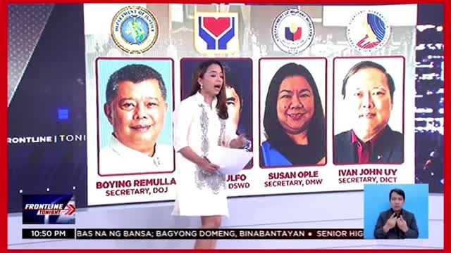 Cabinet members ni PBBM, kilalanin