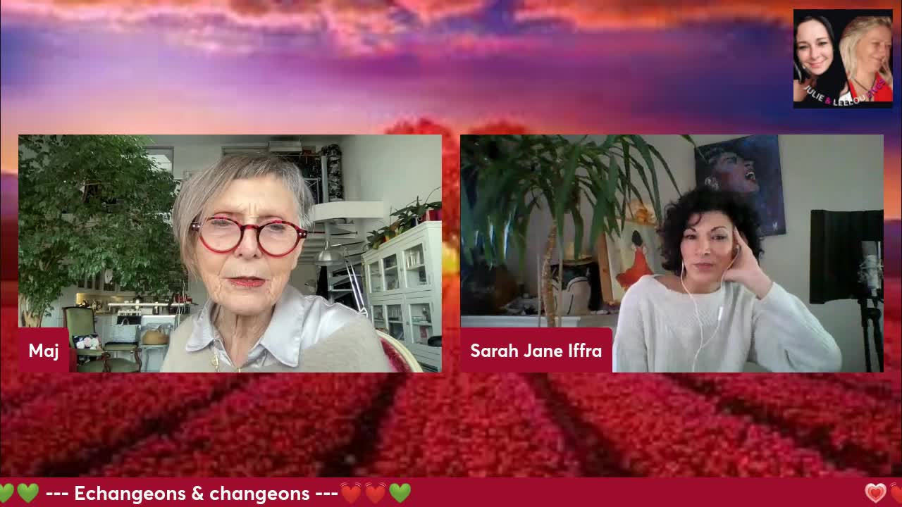Sarah Jane Ifra 11/01 Rencontre avec une artiste engagée avec Sarah Jane & Maj