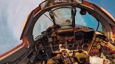 Ukrainian Karaya pilot in Ukrainian skies