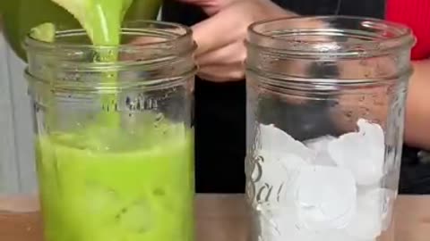Weight loss by drinking green juice
