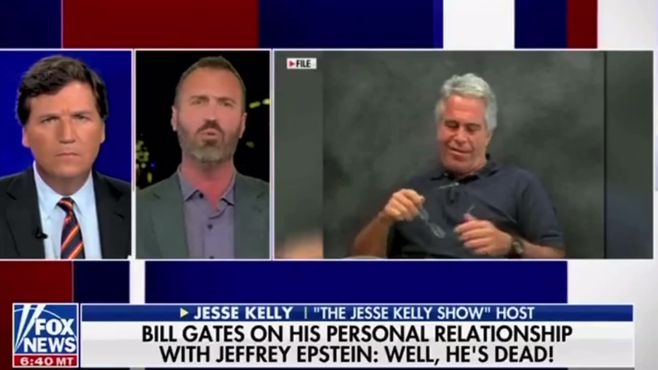 Jesse Kelly on Bill Gates and Jeffrey Epstein: “…”